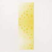Sunshine Yellow Yogamat (Achterkant)
