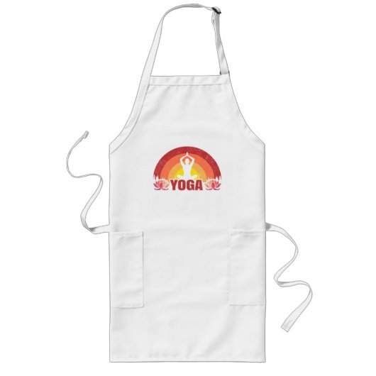Sunshine Yoga Yogi Lotus Flower Lang Schort (Voorkant)