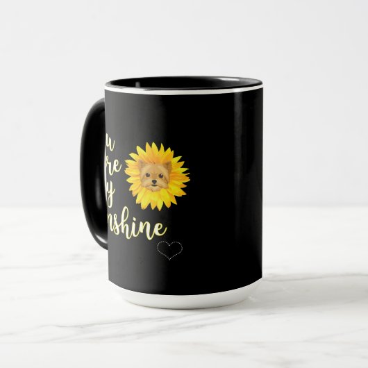 Sunshine Yorkshire Terrier Mok (Voorkant links)