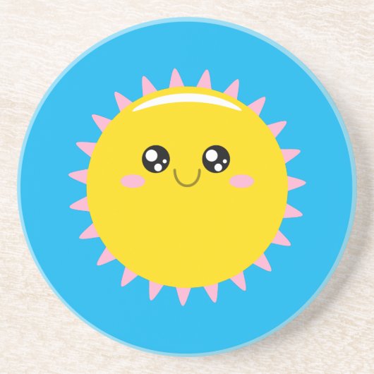 Sunshine Zandsteen Onderzetter (Voorkant)