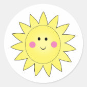 Sunshine Zomer Stickers (Voorkant)