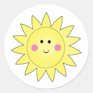 Sunshine Zomer Stickers