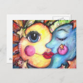 Sunshine & zzz's briefkaart (Voorkant / Achterkant)