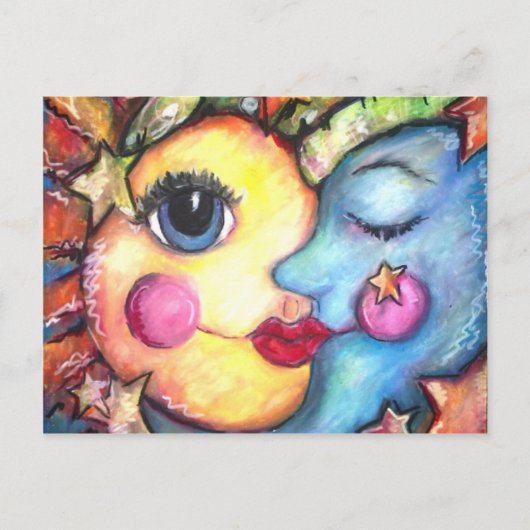 Sunshine & zzz's briefkaart (Voorkant)