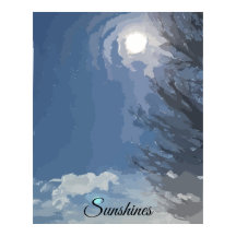 Sunshines Print, Value Poster Paper (Matte)