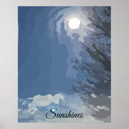 Sunshines Print, Value Poster Paper (Matte)
