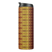 Sunshiney Ikat Fog Thermosbeker (Geroteerd rechts)