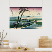 Sunshu Ejiri, 36 uitzicht Fuji. Hokusai Poster (Keuken)
