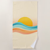 Sunsonate Harmonie Golf Strandlaken (Voorkant)