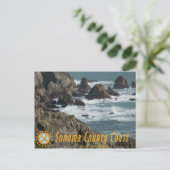 sunspeed Sonoma county coast briefkaart (Staand voorkant)