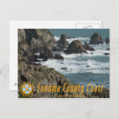 sunspeed Sonoma county coast briefkaart (Voorkant / Achterkant)