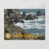 sunspeed Sonoma county coast briefkaart (Voorkant)