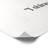 Sunstone Gem Crystal Betekenis Kaart Poster (Hoek)