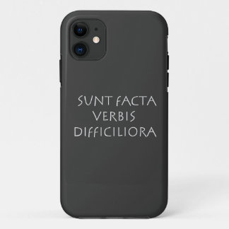 Sunt facta verbis moeilijkiliora Case-Mate iPhone case