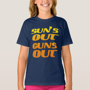 SUNT UIT PISTOLEN UIT FITNESS EN GYM T-SHIRT