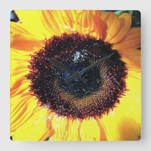 SUNTIME VIERKANTE KLOK (Voorkant)