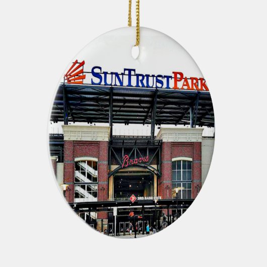 Suntrust Park, Suntrust Park Atlanta, Suntrust Par Keramisch Ornament (Rechts)