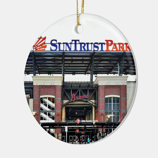 Suntrust Park, Suntrust Park Atlanta, Suntrust Par Keramisch Ornament (Links)