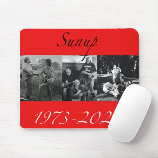 Sunup 50th Jubileum - Fotocollage - mousepad Muismat (Met muis)