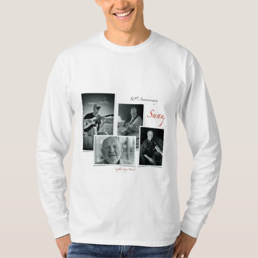 Sunup's 50e Jubileum T-shirt met lange mouwen (Voorkant)