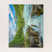 Sunwapta Falls, Jasper Nationaal Park Legpuzzel (Verticaal)