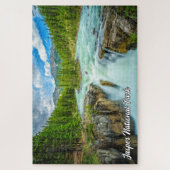 Sunwapta Falls, Jasper National Park Legpuzzel (Verticaal)