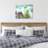 Sunwapta Herfsten Canvas Afdruk (Insitu (Slaapkamer))