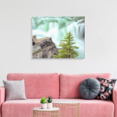 Sunwapta Herfsten Canvas Afdruk (Insitu (Woonkamer))
