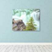 Sunwapta Herfsten Canvas Afdruk (Insitu (Houten vloer))