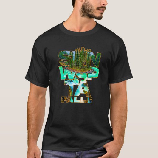 Sunwapta Herfsten Jasper National Park Alberta Can T-shirt (Voorkant)