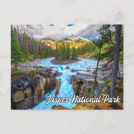 Sunwapta Herfsten, Jasper National Park Briefkaart