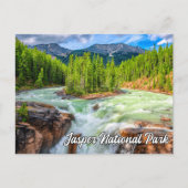Sunwapta Herfsten, Jasper National Park Briefkaart (Voorkant)