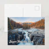 Sunwapta Herfsten, Jasper National Park Briefkaart (Voorkant / Achterkant)