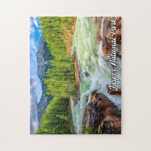 Sunwapta Herfsten, Jasper National Park Legpuzzel (Verticaal)
