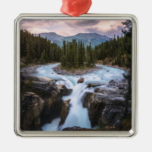 Sunwapta Herfsten   Nationaal Park Jasper Metalen Ornament