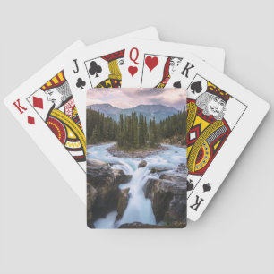 Sunwapta Herfsten Nationaal Park Jasper Pokerkaarten