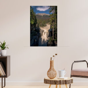 Sunwapta Herfsten, Watervalfotografie Poster
