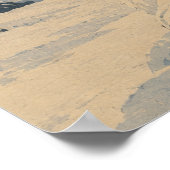 Sunward II — Witte Tijger in de Winter Poster (Hoek)