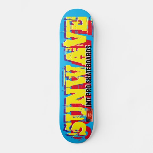 SUNWAVE OFFICIËLE JMT Skateboard (Voorkant)