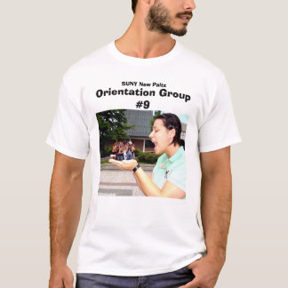  SUNY New Paltz Orientation Group #9 T-shirt