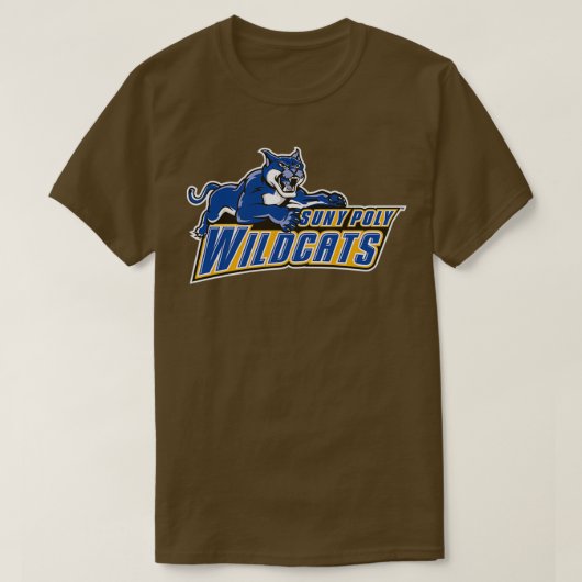 SUNY Polytechnic Institute Wilde katten T-shirt (Design voorkant)