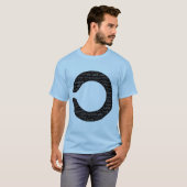 Sunyata-ontwerp dat de leegte of leegte weergeeft t-shirt (Voorkant volledig)