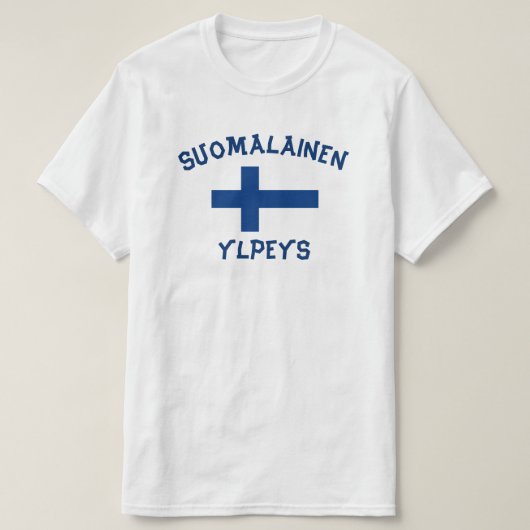 suomalainen ylpeys finish pride t-shirt (Design voorkant)