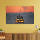 Suomelinna veerboot Helsinki Canvas Afdruk (Insitu (Woonkamer))