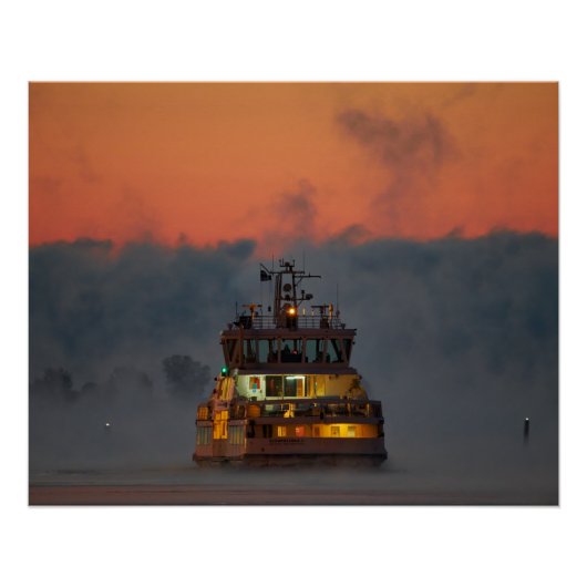 Suomelinna veerboot Helsinki Perfect Poster (Voorkant)