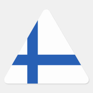 Suomen Lippu - De vlag van Finland Sticker