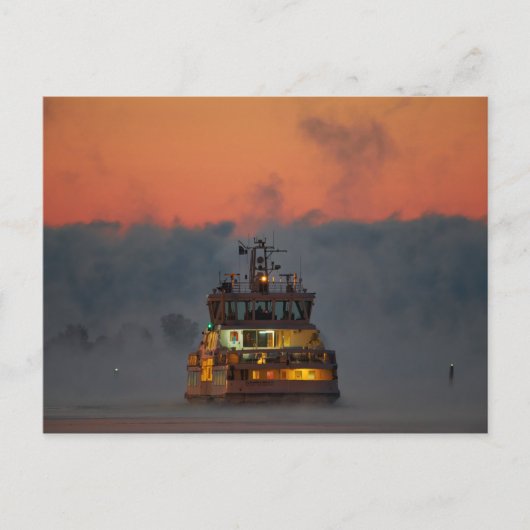 Suomenlinna ferry souvenir briefkaart (Voorkant)