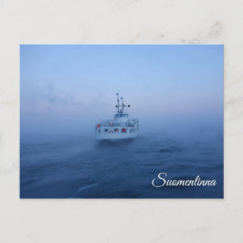 Suomenlinna ferry souvenir briefkaart