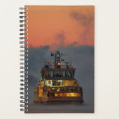 Suomenlinna-veerboot op de koude ochtendplanner planner (Voorkant)