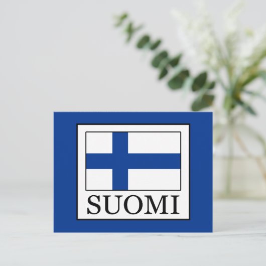 Suomi Briefkaart (Staand voorkant)